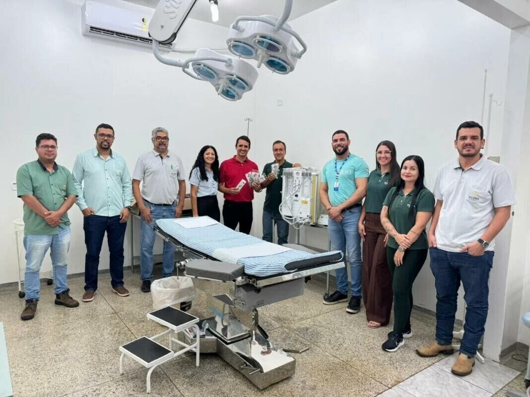 Imagem de compartilhamento para o artigo Prefeito Rodrigo Freitas articula parceria e garante equipamento inédito para Santa Casa de Cassilândia da MS Todo dia